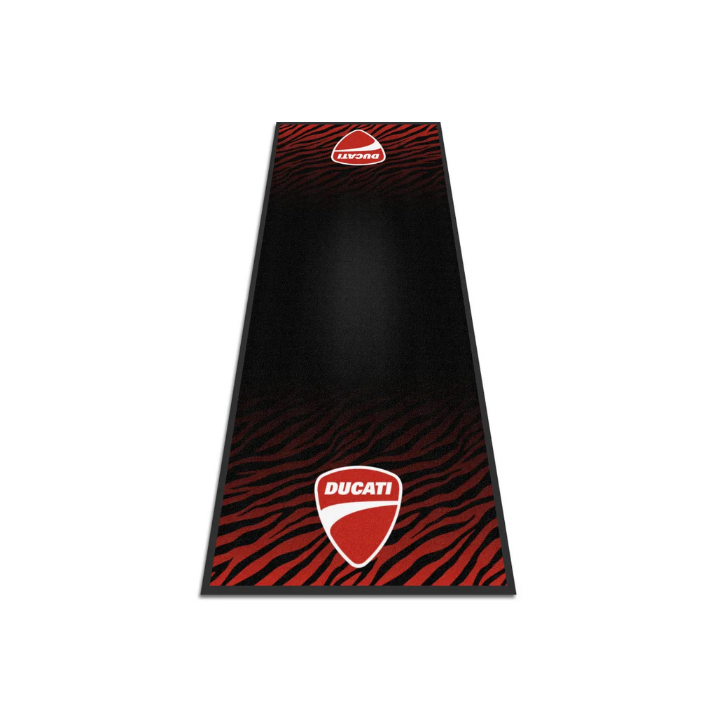 Ducati Motosiklet Dalgalar Garaj Halısı & Park Matı 100x200