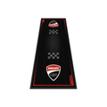 Ducati Motosiklet Yarış Çizgili Garaj Halısı & Park Matı 100x200