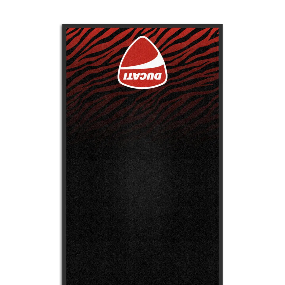 Ducati Motosiklet Dalgalar Garaj Halısı & Park Matı 100x200